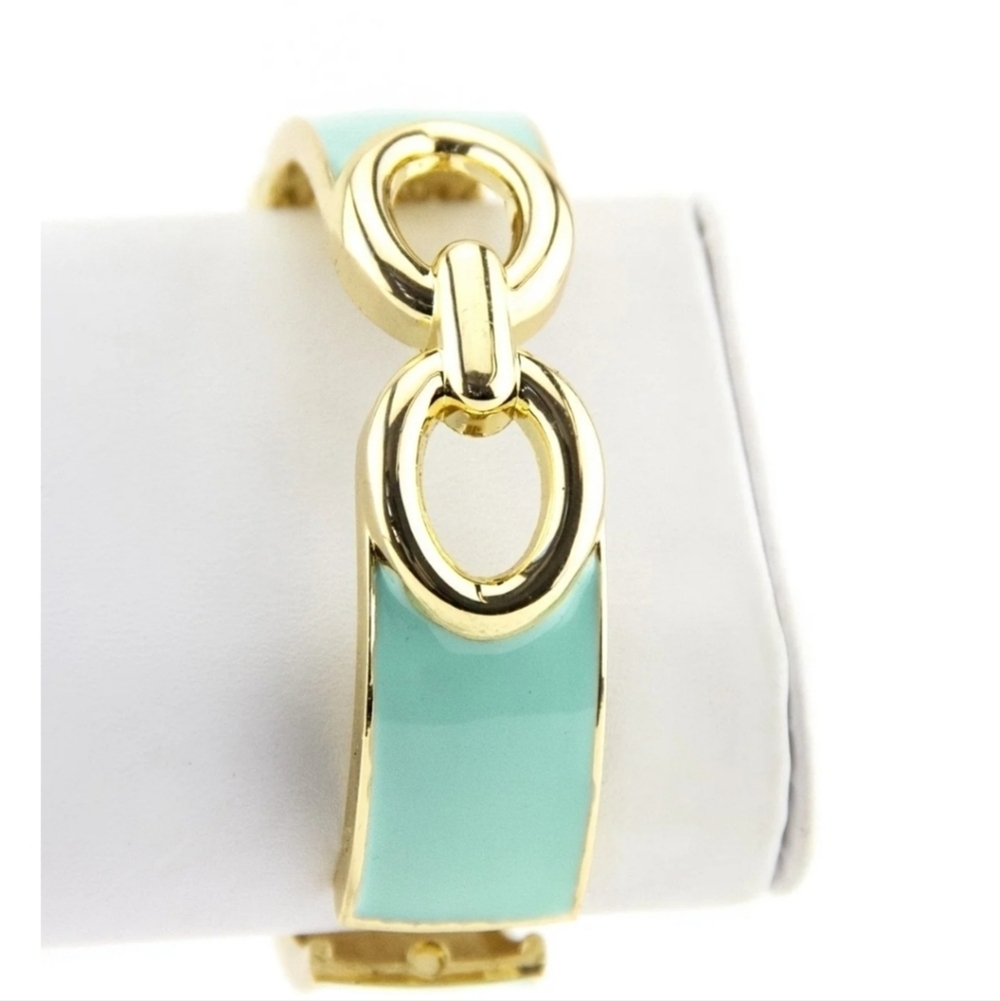 Interlocking Gel Bangle - Mint - image 2